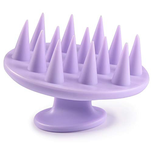 BESTOOL Scalp Massager，One-piece Silicone Scalp Head Massager for Wet or Dry Hair, Scalp Scrubber Exfoliating Dandruff Removal, Enhance Hair Growth and Scalp Care (Purple) | Amazon (CA)