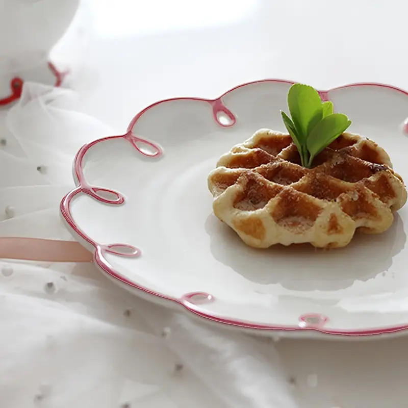 Charming French Vintage inspired Ceramic Plate Hollow Design - Temu | Temu Affiliate Program