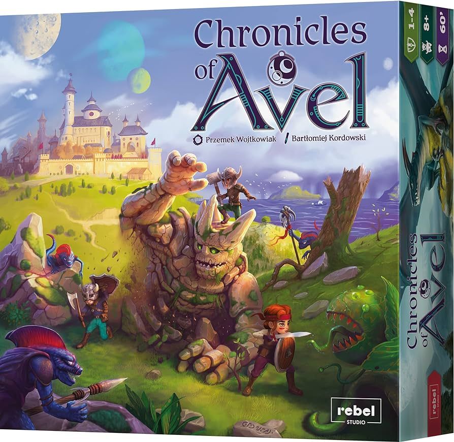 Chronicles of Avel Board Game | Dice-Rolling Strategy Game | Fantasy Adventure Game | Cooperative... | Amazon (US)
