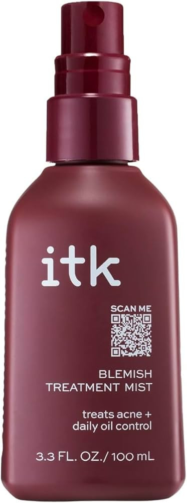 ITK Skincare Salicylic Acid Blemish Mist Acne Treatment For Oily, Acne Prone + Sensitive Skin - F... | Amazon (US)