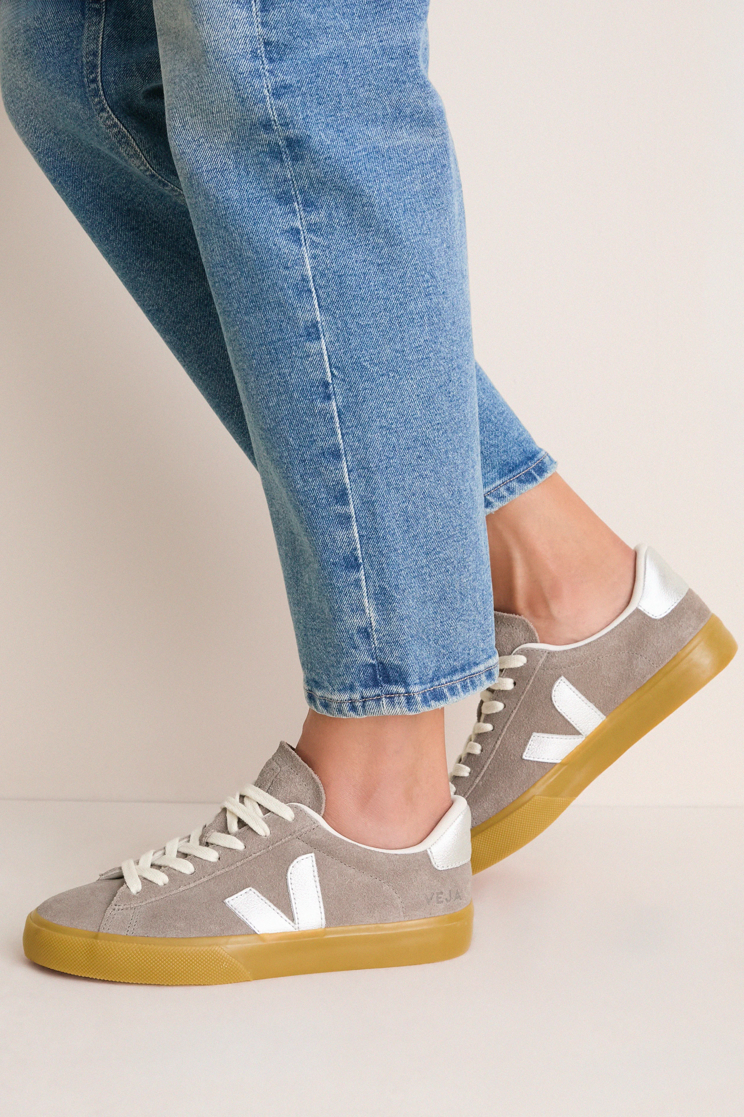 Moonrock Silver Natural Campo Sneakers | Tuckernuck (US)