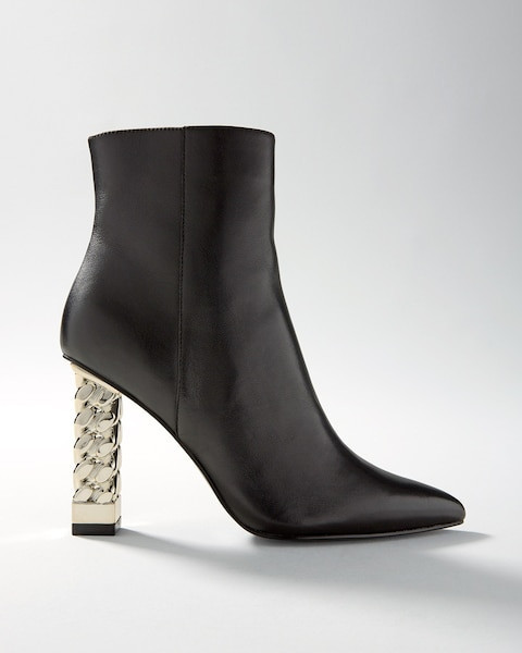 Chain High Heel Bootie | White House Black Market