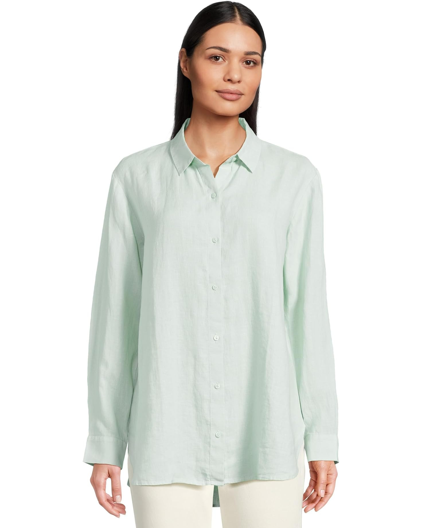 Classic Collar Long Shirt | Zappos
