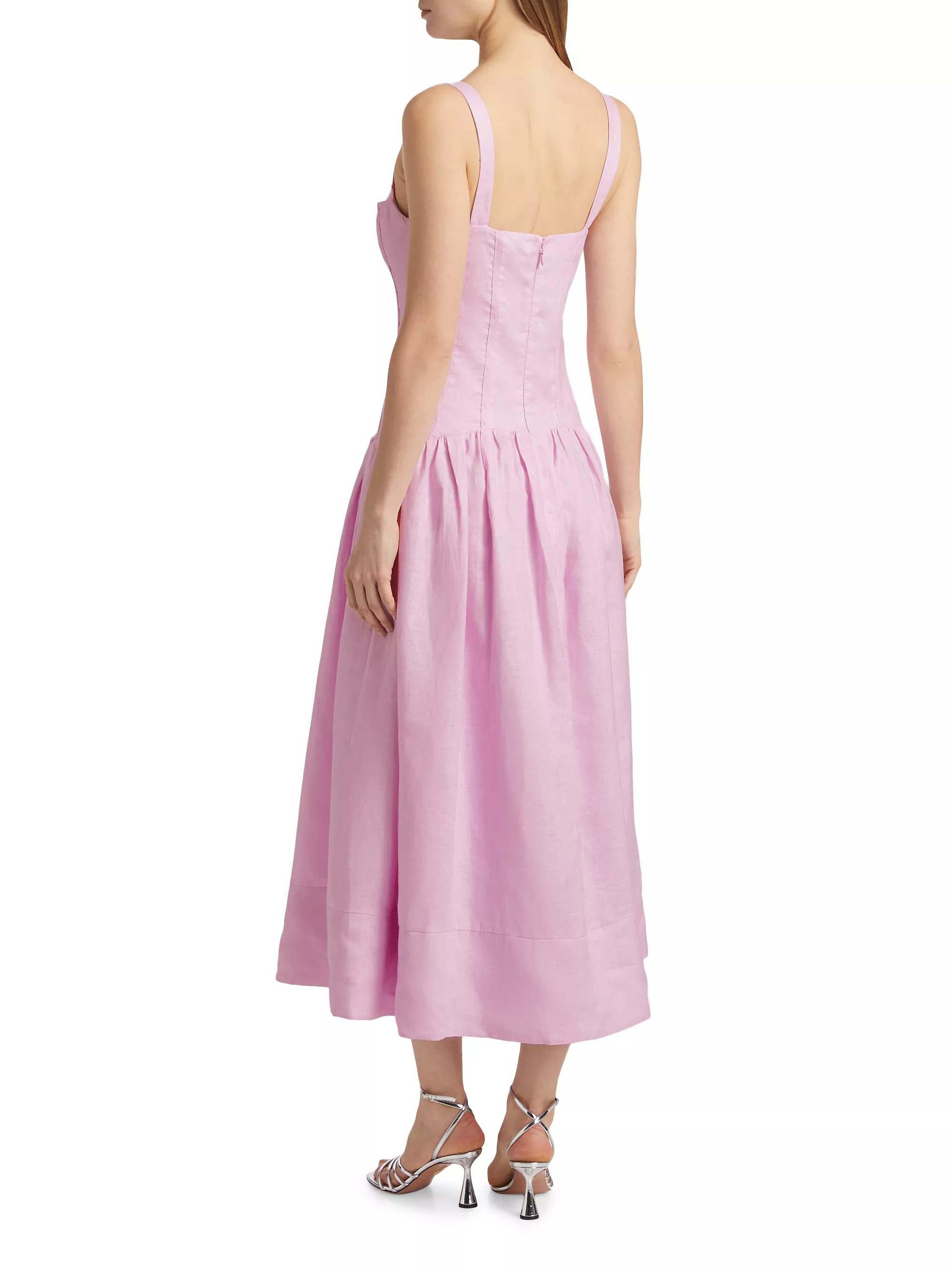 BEST SELLERNicholas the LabelMakenna Corset Midi-Dress | Saks Fifth Avenue