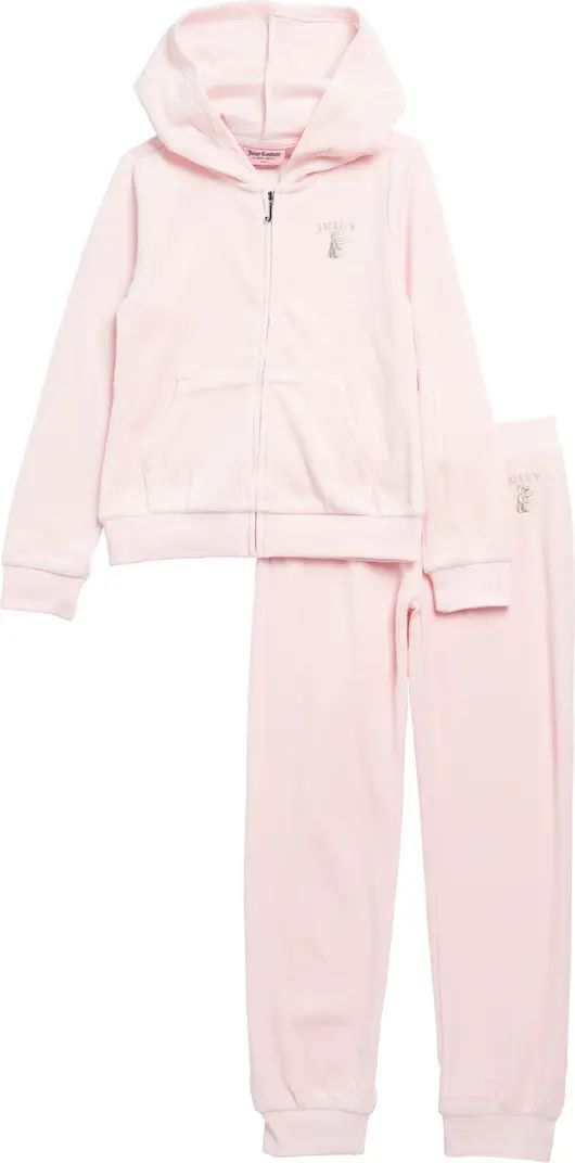 Juicy Couture Kids' Velour Jacket & Pants Set | Nordstromrack | Nordstrom Rack