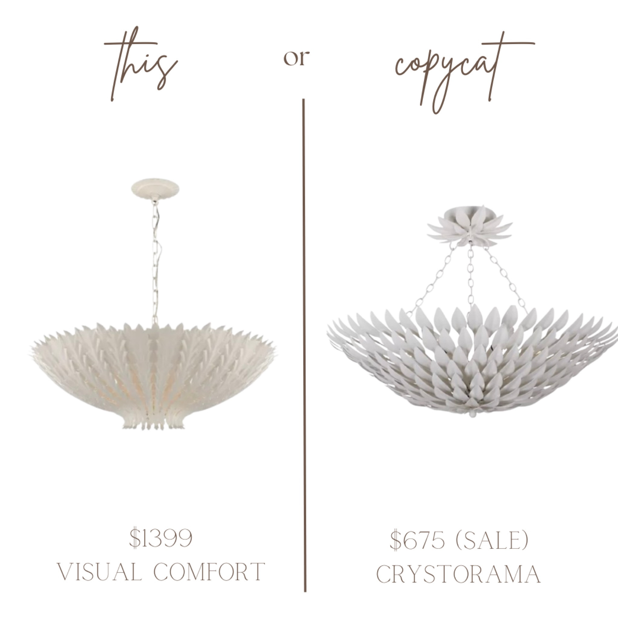 Two stunning chandelier options that will elevate any space 🤩
.
.
.
.
Dining room lighting, living room lighting, home decor lighting, dining room inspiration, living room inspiration, chandelier, this or that, looks for less, presdaysale, Presidents’ Day sale 

#LTKSaleAlert #LTKHome