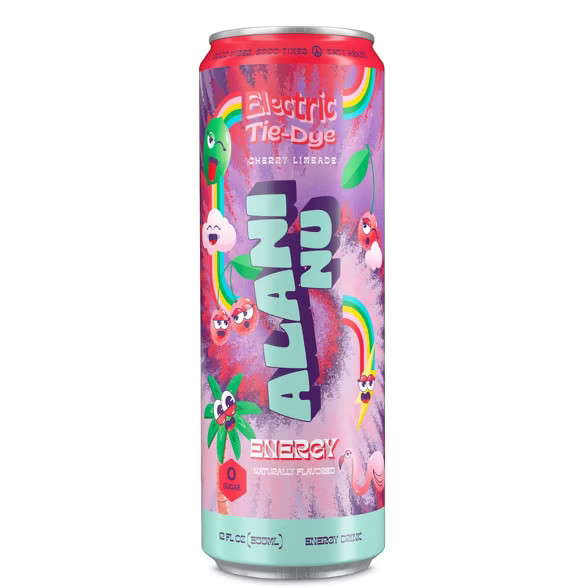 Alani Electric Tie-Dye Energy Drink - 12 fl oz Can | Target