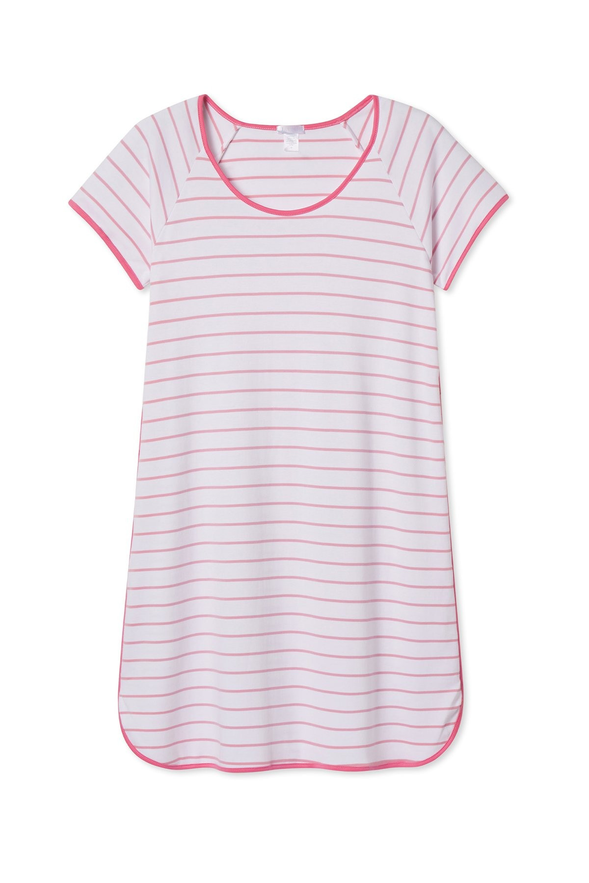 Pima Nightgown in Rose | LAKE Pajamas