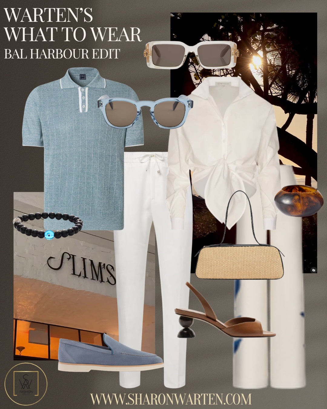 His & Hers Bal Harbour Edit. Better together—without trying.  
Steal the pairing →

* couples outfit ideas
* coordinated outfits couples
* neutral couples outfits
* his and hers outfits
* minimalist couples style
* vacation outfits couples
* classic couples style
* effortless couple outfits
#CouplesStyle
#CouplesOutfits
#HisAndHersStyle
#CoordinatedStyle
#CoupleInspo
#ModernCouple
#EffortlessStyle
#TimelessStyle
#NeutralStyle
#OutfitInspiration
#ShopTheLook
#StyleEdit

#LTKMens #LTKootd #LTKTravel