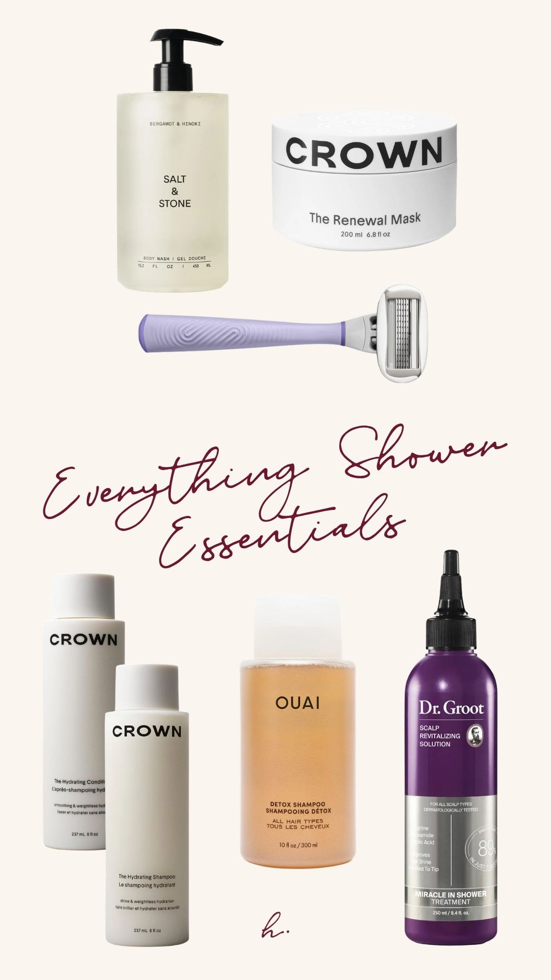 My everything shower essentials!  

 #LTKdayinmylife #LTKselfcare