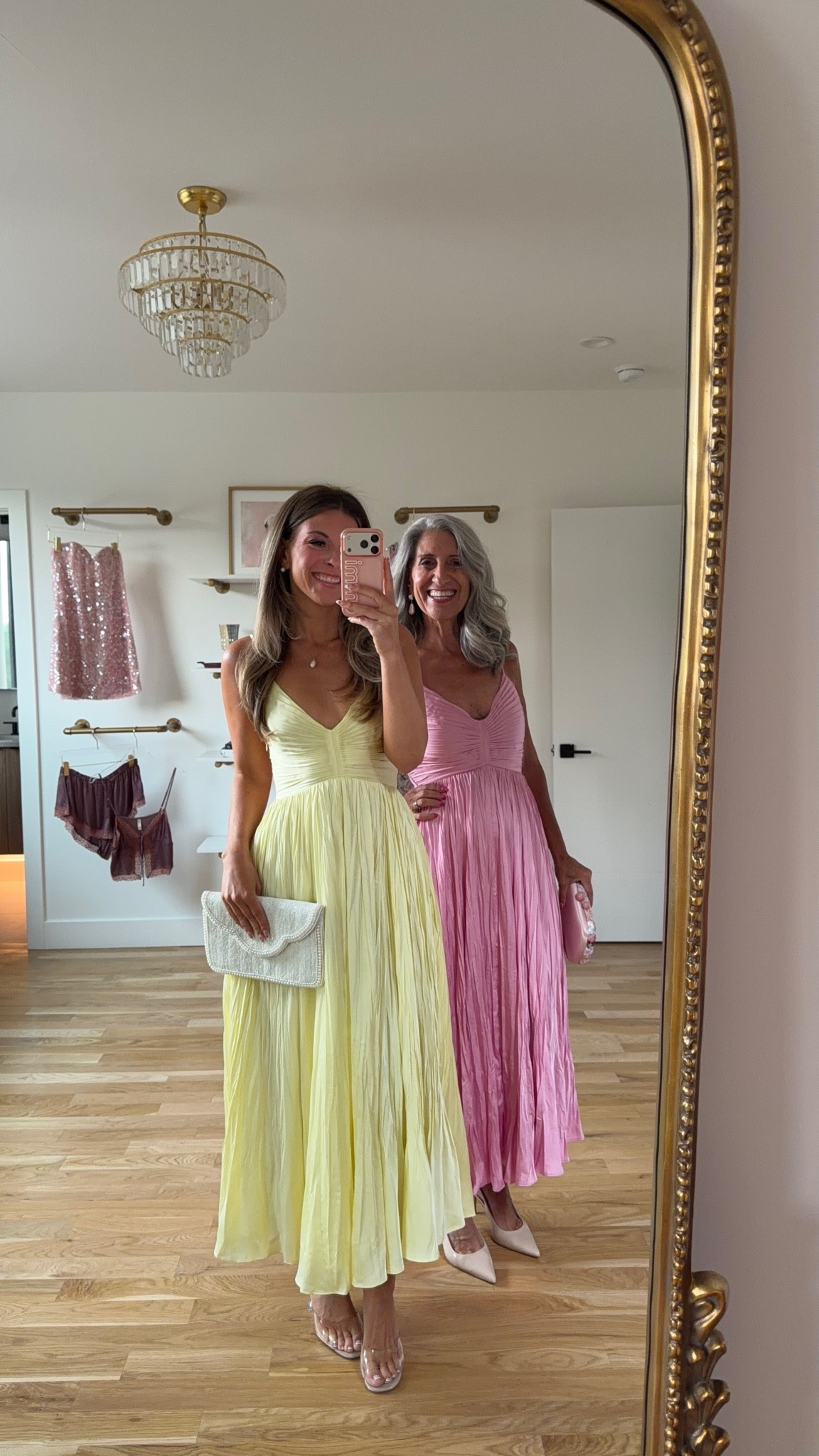 mom & me yellow and pink pleated satin with ruched bodice summer wedding guest cocktail dresses 🌸🌼

astr: emerson15
vici: emerson30
lulus: emerson20 (first purchase only)
revolve: tulip

I’m 5’4” and normally wear a small/2
•sized down to an xs

mom wears a medium/6
•sized down to a small 


mom & me dresses, wedding guest dresses, mother of the bride, mother of the groom, wedding guest outfit ideas, black tie, summer wedding guest dresses, wedding guest dresses, cocktail dresses, semi-formal dresses, black tie wedding guest dresses, destination wedding guest dresses, garden party dresses, wedding guest outfit ideas

#LTKSeasonal #LTKTravel #LTKOver40