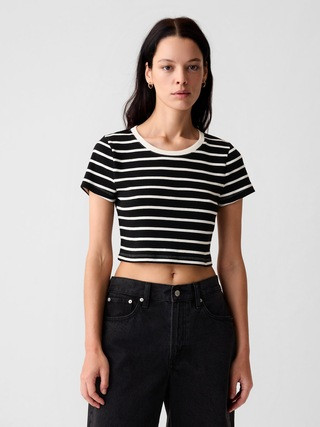 Modern Rib Ultra-Cropped T-Shirt | Gap (US)