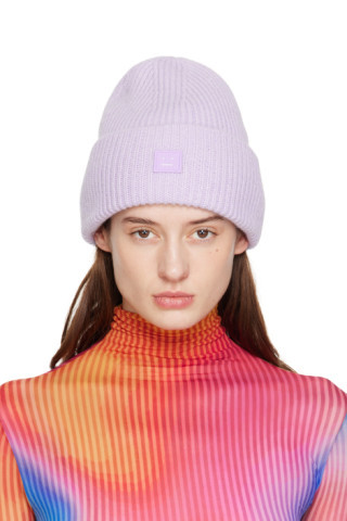Acne Studios - Purple Patch Beanie | SSENSE