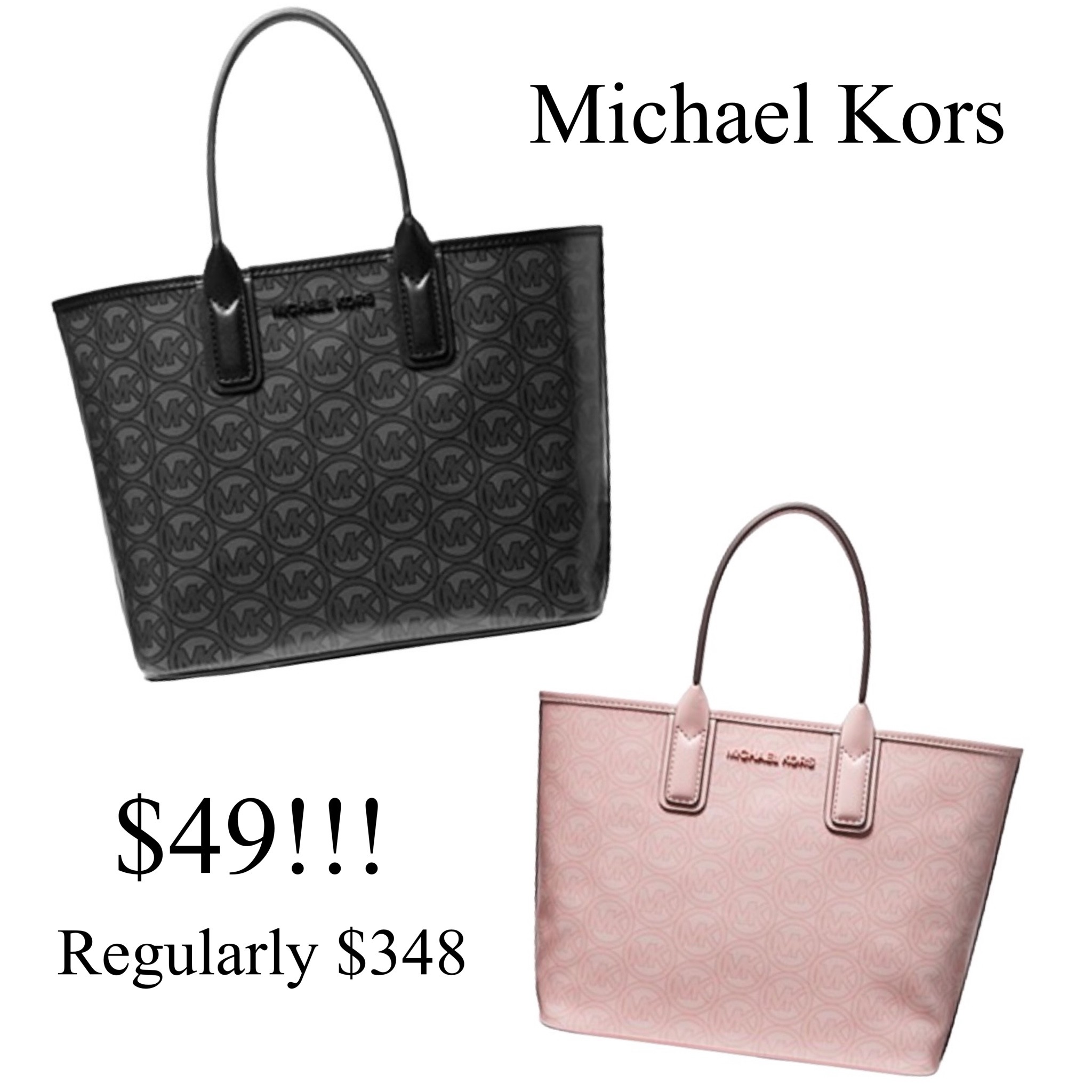 This is going quick! Michael Kors tote, regularly $348, is only $49!! 
This would make a good holiday gift! 
#designer #designersale #designerbag #giftsforher #giftsformom #giftguide #giftideas

#LTKSeasonal #LTKunder50 #LTKHoliday