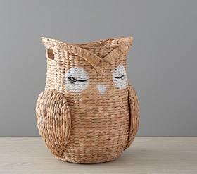 Owl Shaped Storage Basket | Pottery Barn Kids