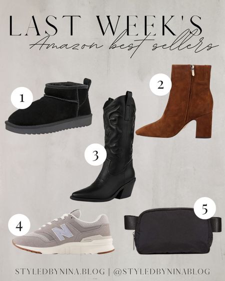 Amazon best sellers - new balance sneakers - winter boots - amazon cowboy boots - rodeo outfits - nashville outfits - ultra mini Uggs - save or splurge - lululemon belt bag dupes look for less - amazon finds 2023 - amazon Valentine’s Day gifts - bedroom - jeans - home decor - living room - wedding guest - resort wear - Houston rodeo - travel outfits - business casual 


#LTKFind #LTKshoecrush #LTKSeasonal