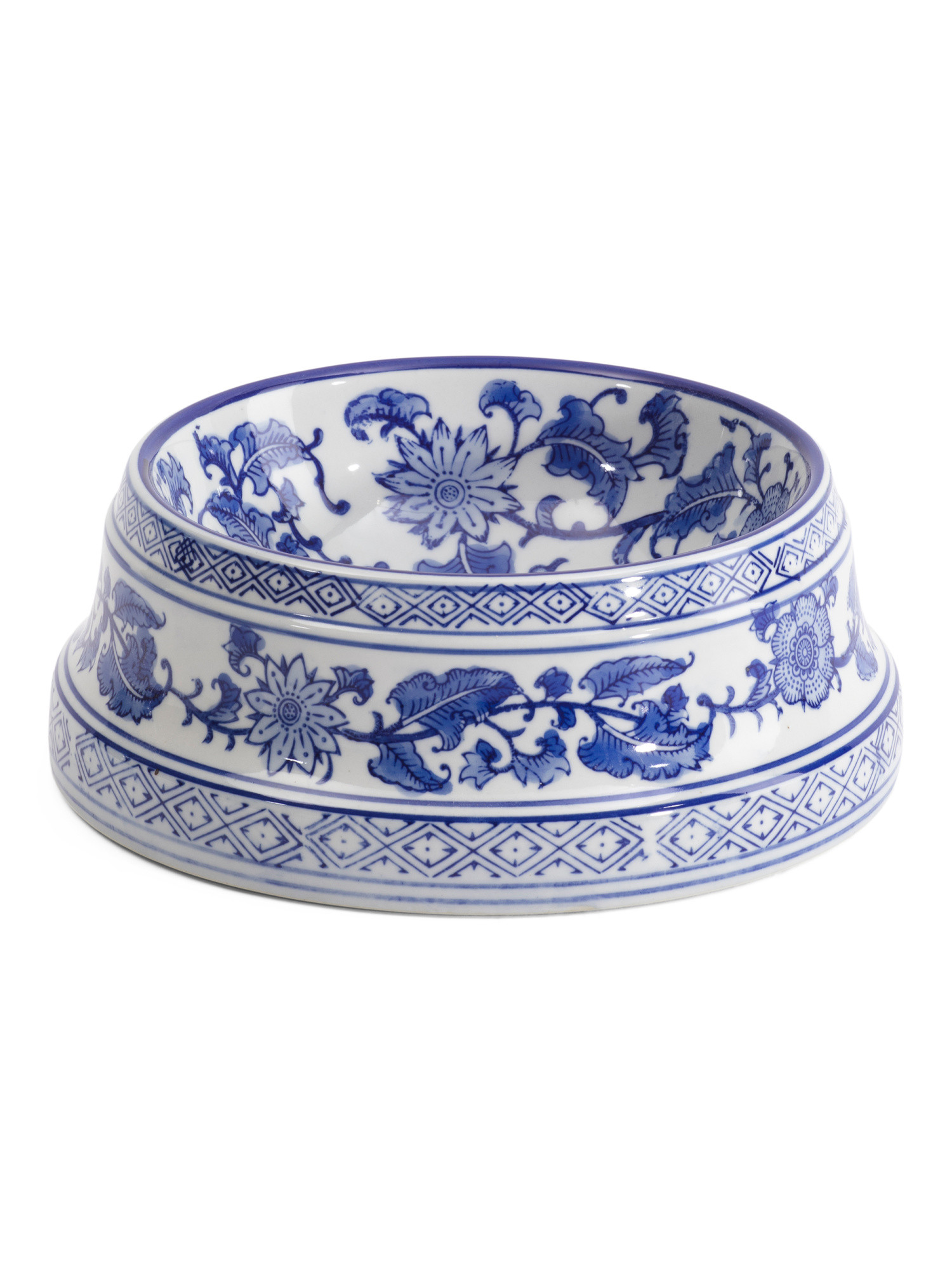 Chinoiserie Dog Bowl | TJ Maxx