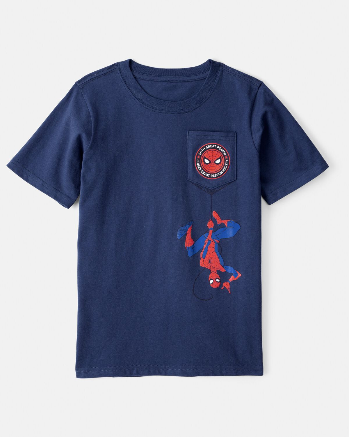 Boys Marvel™ Spider-Man Short-Sleeve Graphic Tee - Blue | Carter's Inc