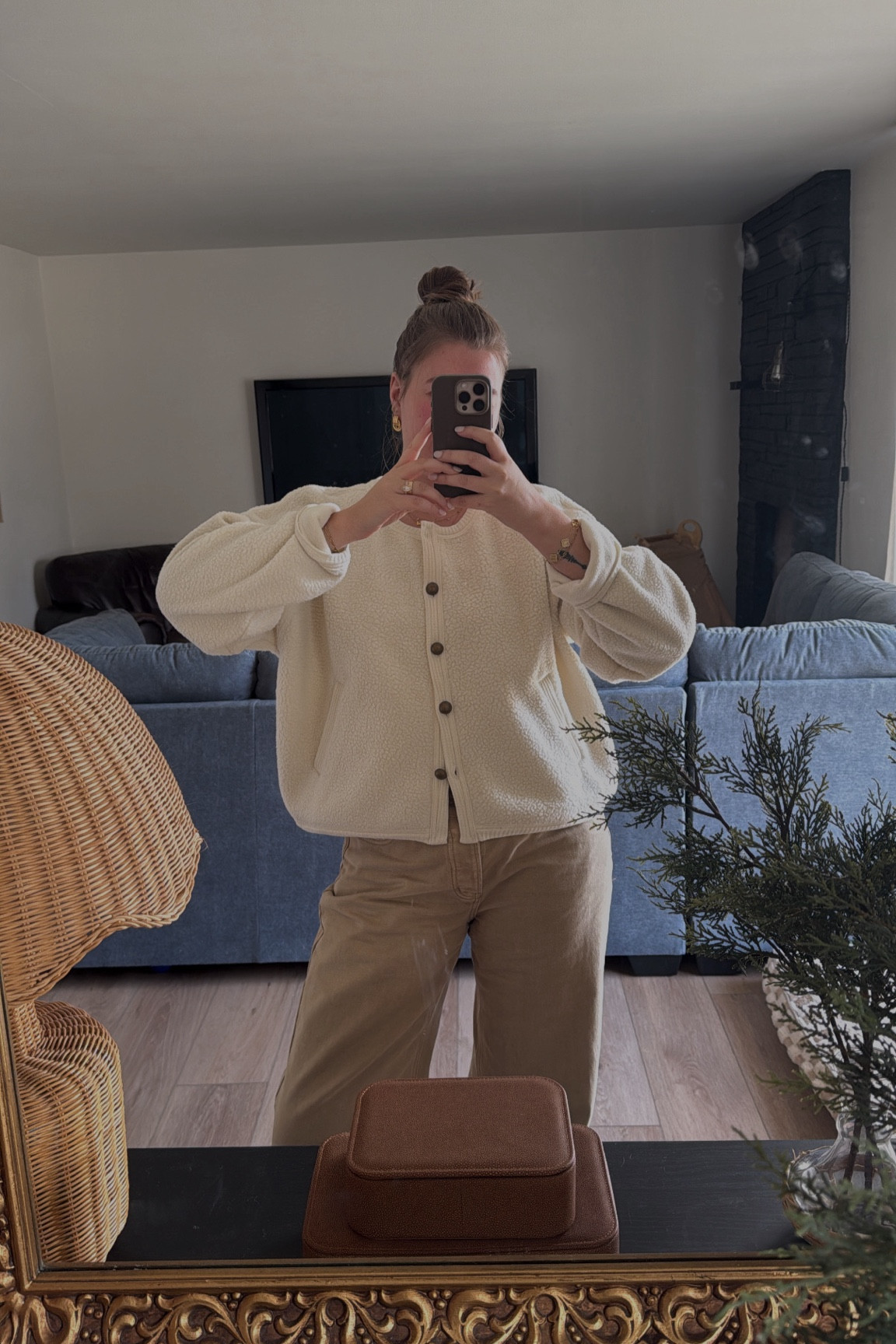 Wearing a medium!