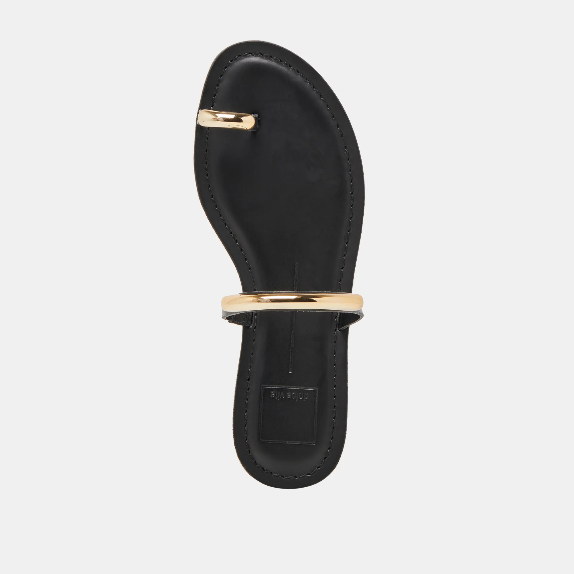 WINK SANDALS BLACK LEATHER | DolceVita.com