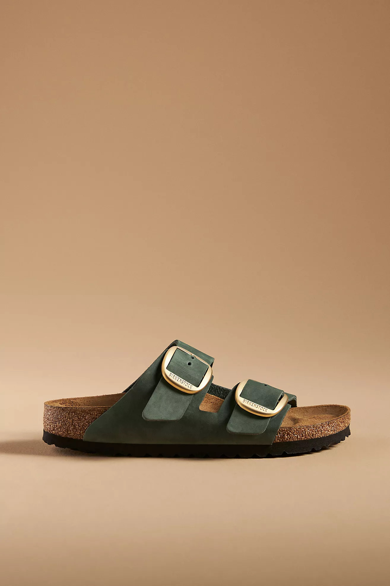 Birkenstock Arizona Big Buckle Nubuck Sandals | Anthropologie (US)