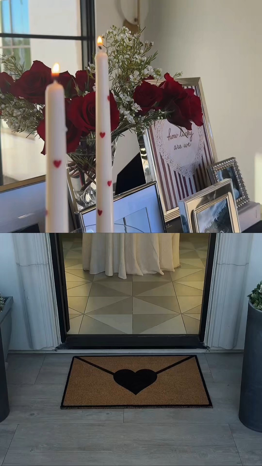 CHIC Valentine’s Day Decor with @Etsy! I don’t think I will ever be over the dainty heart candles!!! 😭♥️ #ad #EtsyCreatorCo 

#LTKValentine #LTKHome #LTKSeasonal