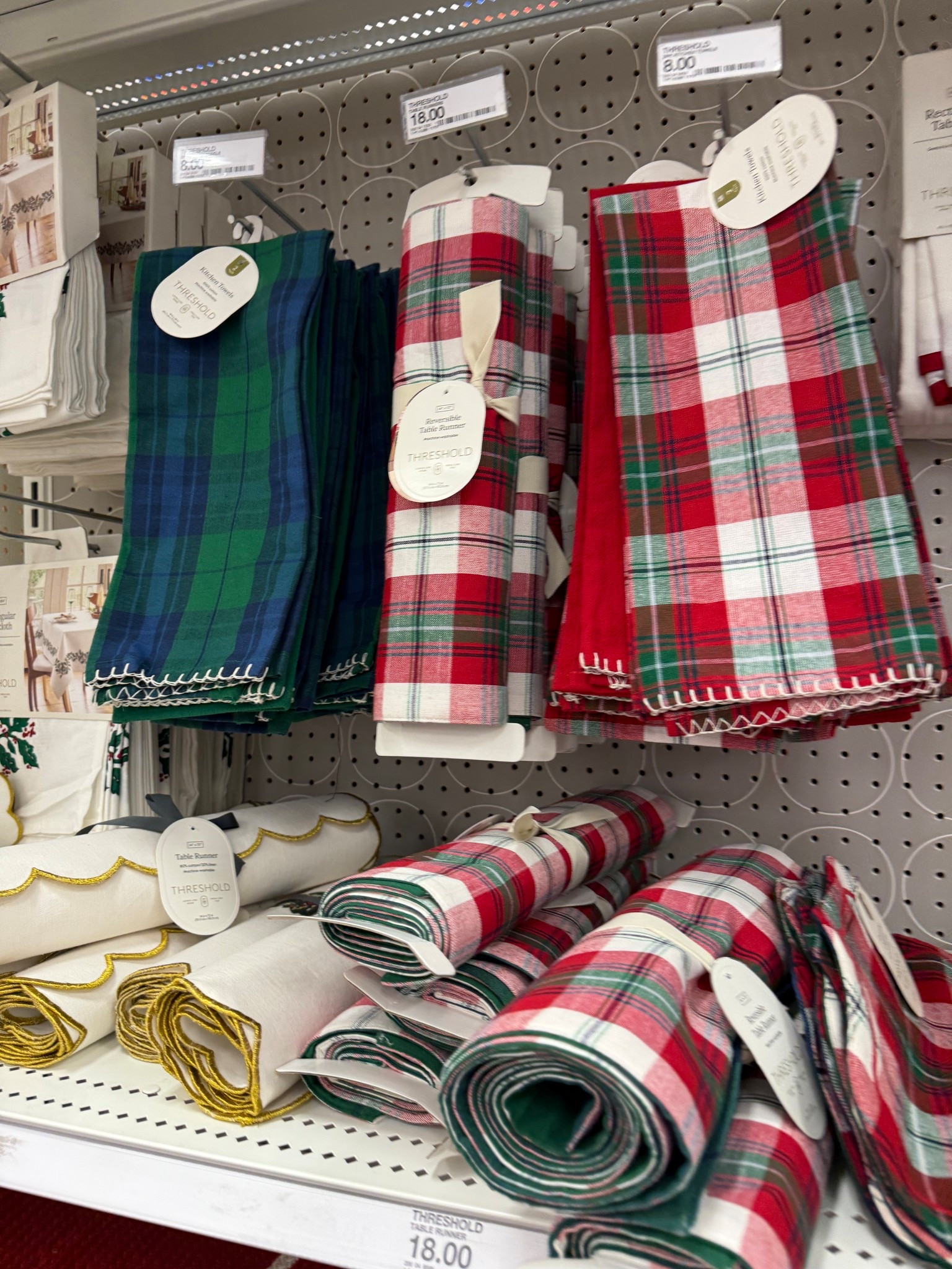 Festive table linens at Target! 🎯 

#LTKHome #LTKSeasonal #LTKHoliday