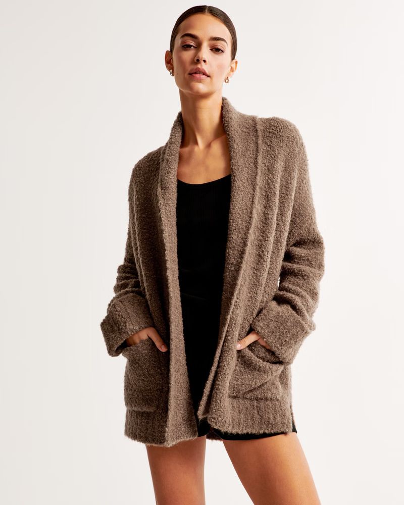 Lounge Long-Length Cardigan | Abercrombie & Fitch (US)