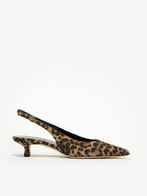 M.Gemi The Lisinda Women's Pumps, Size 42 in Leopard Print | M.GEMI