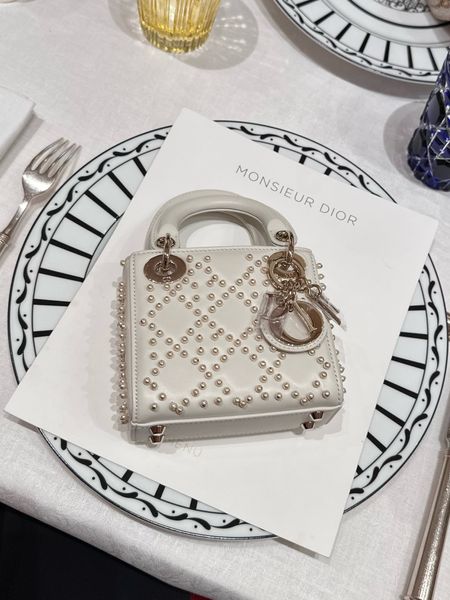 Micro lady Dior served ✅ pearl miniature Diar bag is so adorable 

#LTKitbag #LTKeurope #LTKFind