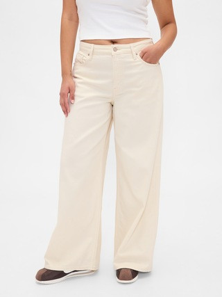 Curvy Mid Rise UltraSoft Baggy Jeans | Gap | Gap (US)