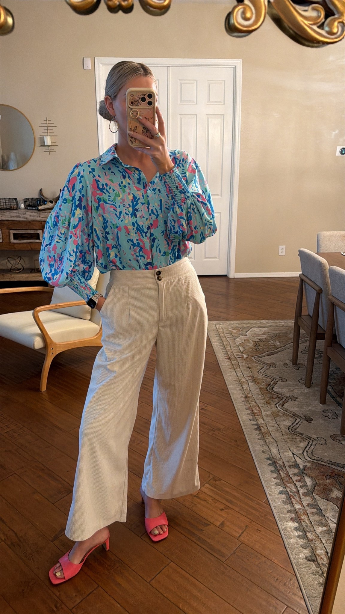 Thursday spring work outfit of the day 🩵

#LTKootd #LTKWorkwear #LTKgrwm