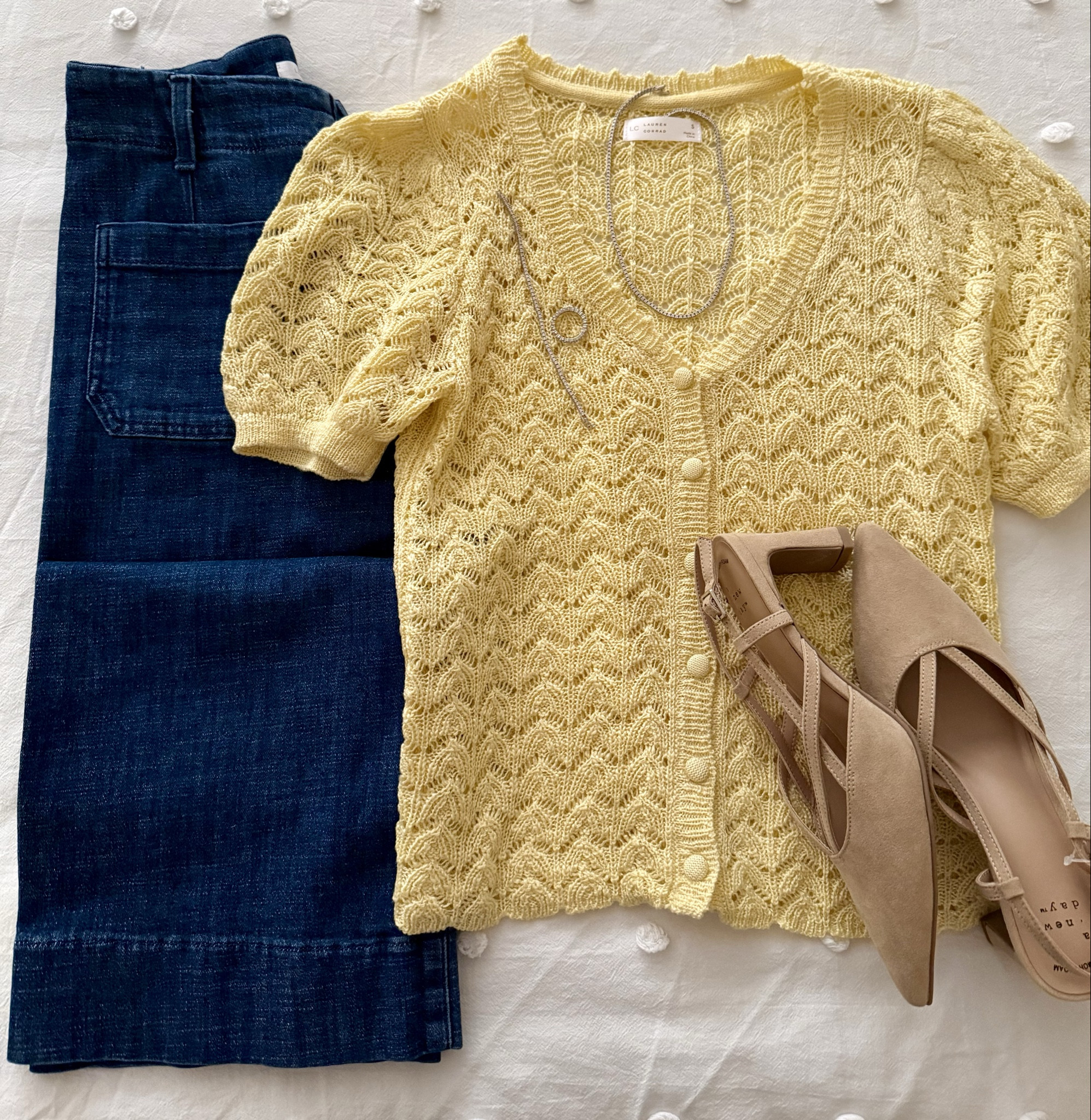 Spring outfit idea. The yellow sweater and the jeans are from Kohls. Heels from Target. 



Business casual workwear, work outfit, butter yellow, 

#LTKSpringSale #LTKspring #LTKspringtrends

#LTKWorkwear #LTKootd #LTKSeasonal #LTKOver40