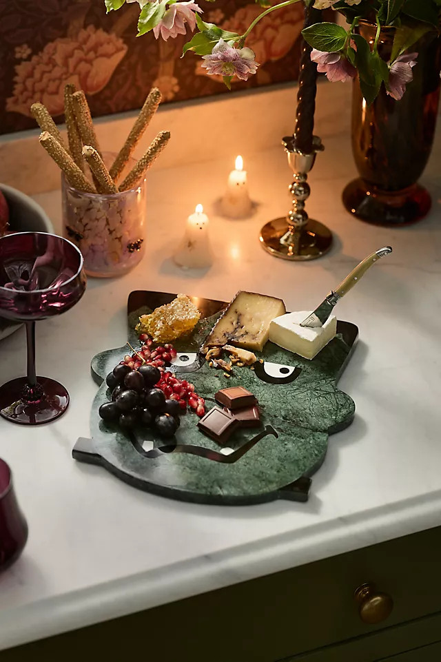 Halloween Marble Cheese Board | Anthropologie (US)