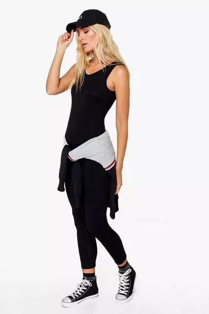 Basic Jersey Unitard | Boohoo.com (US & CA)