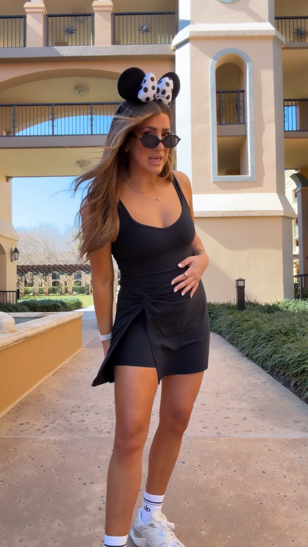 Disney outfit. now 25% OFF + extra 20% OFF with code AF20! This romper is perfect as back comes down for easy bathroom access . Wearing  med. 

*also LAURENFREE gets you free mitt for self tanner 

#LTKfindsunder50 #LTKActive #LTKfitness