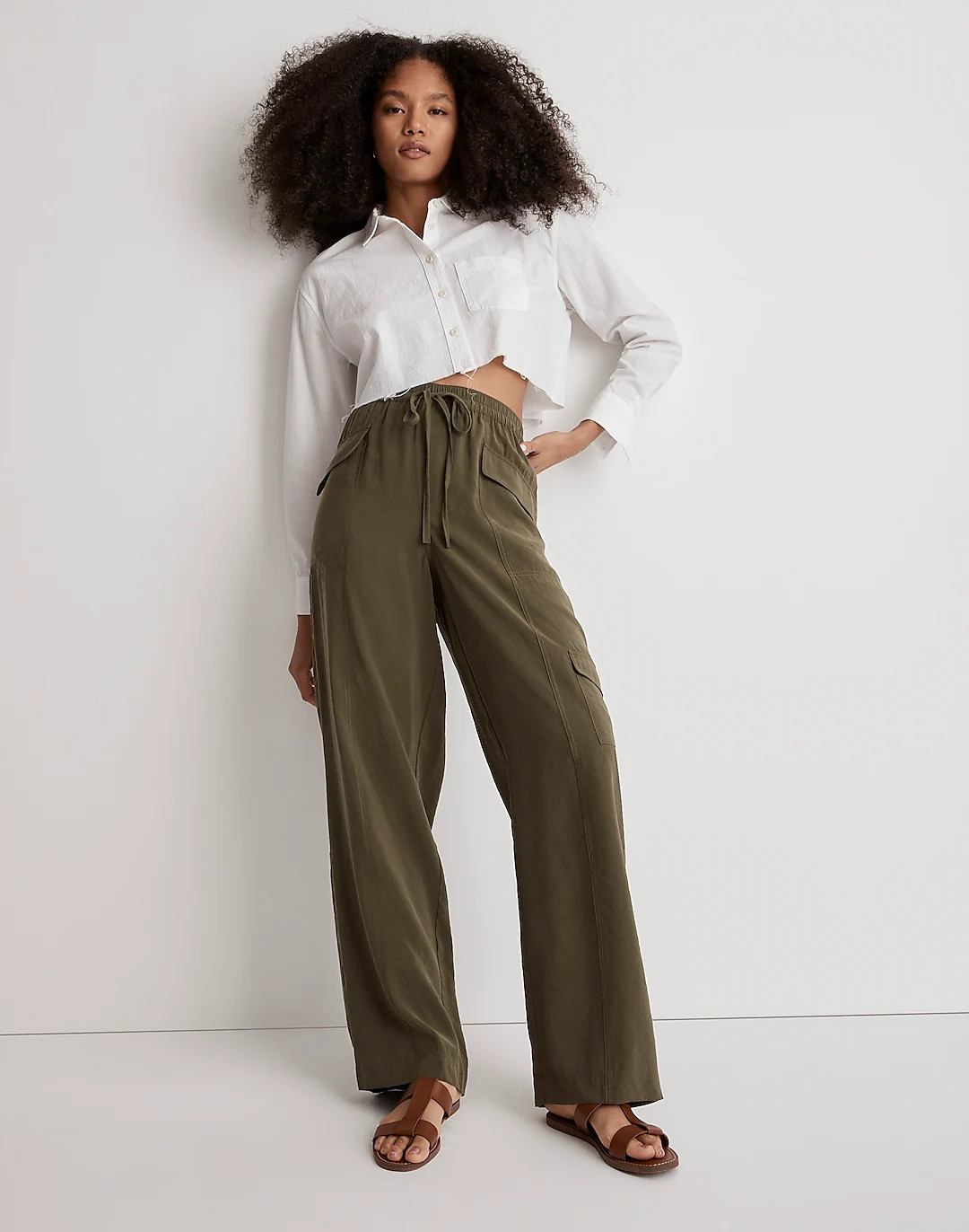 Straight Cargo Pants in Softdrape | Madewell