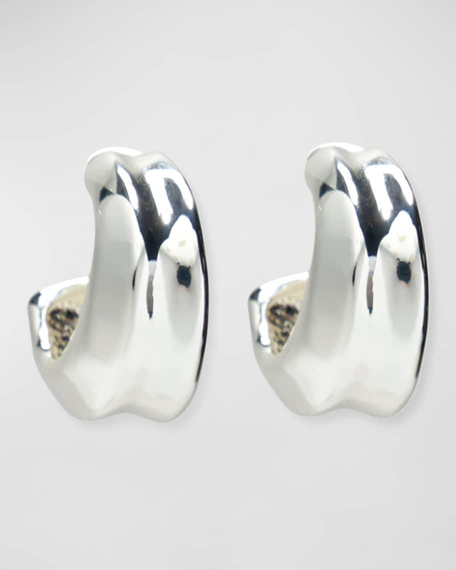 ONDA HOOPS IN SILVER | Neiman Marcus