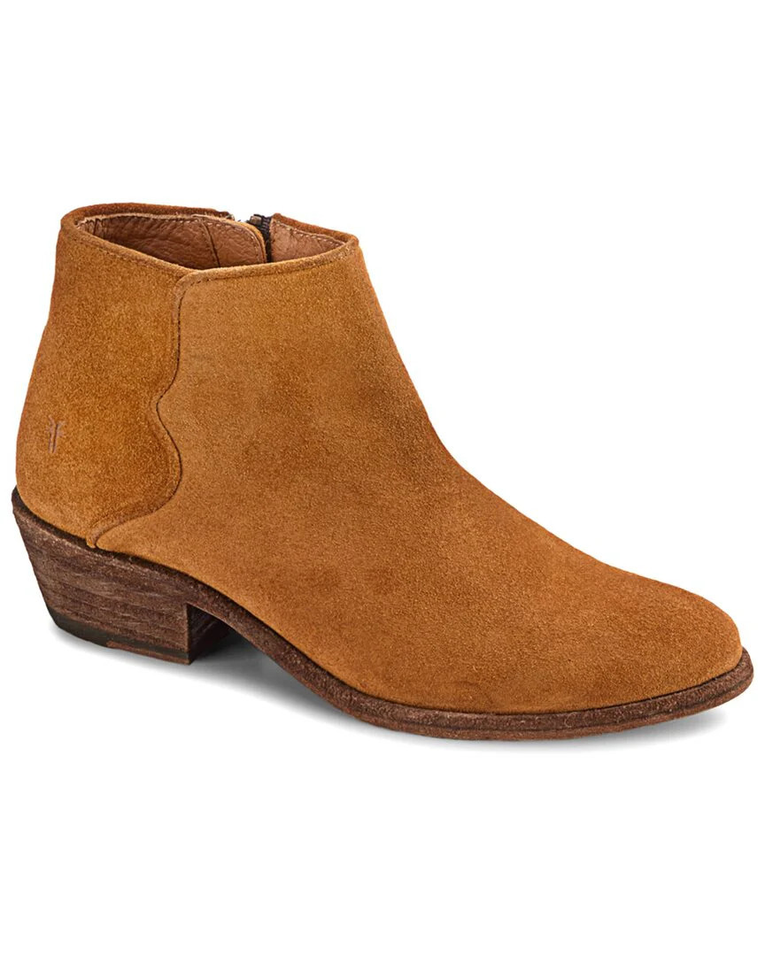 Frye Carson Piping Suede Bootie | Shop Simon