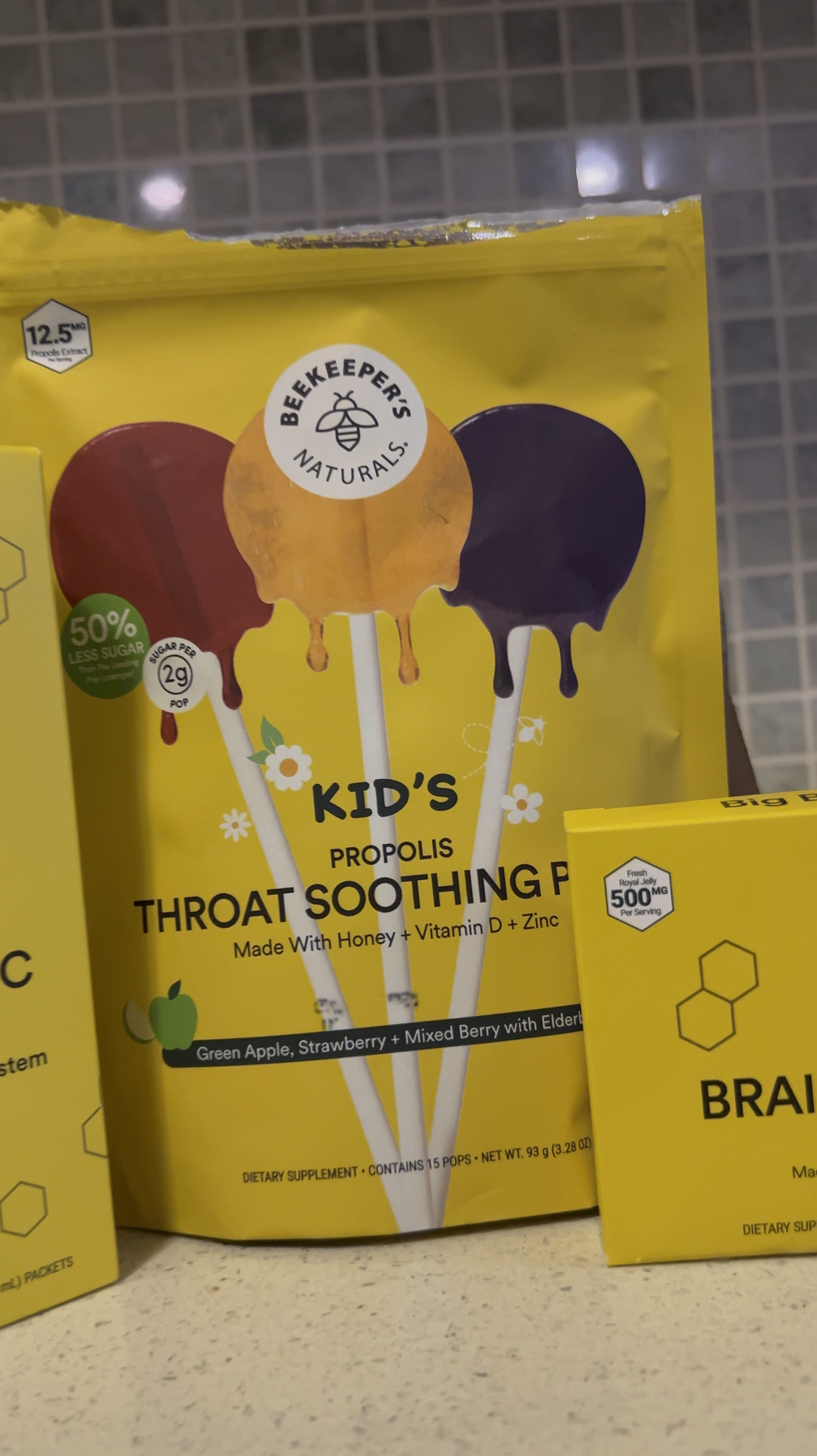 Beekeepers naturals kids
Lollipop throat soothing winter cold fever essentials back to school essentials 

#LTKSeasonal #LTKFamily #LTKFallSale
