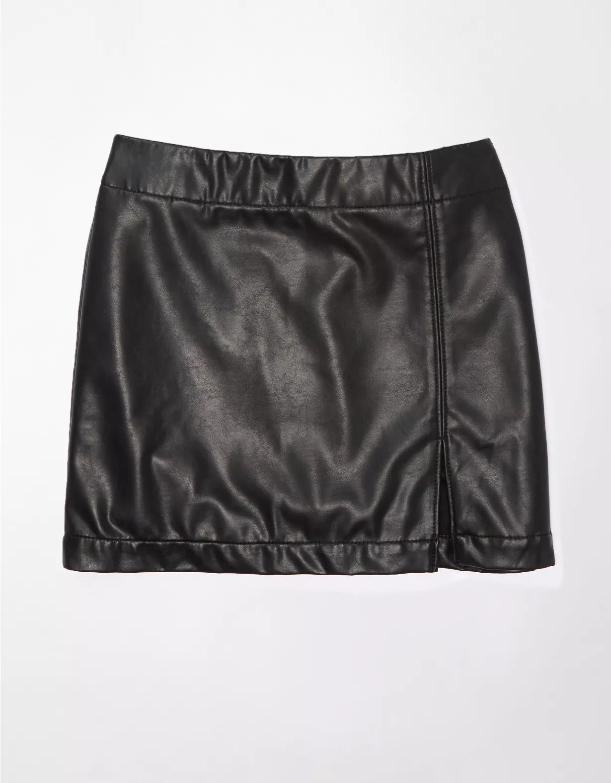 AE Vegan Leather High-Waisted Mini Skirt | American Eagle Outfitters (US & CA)