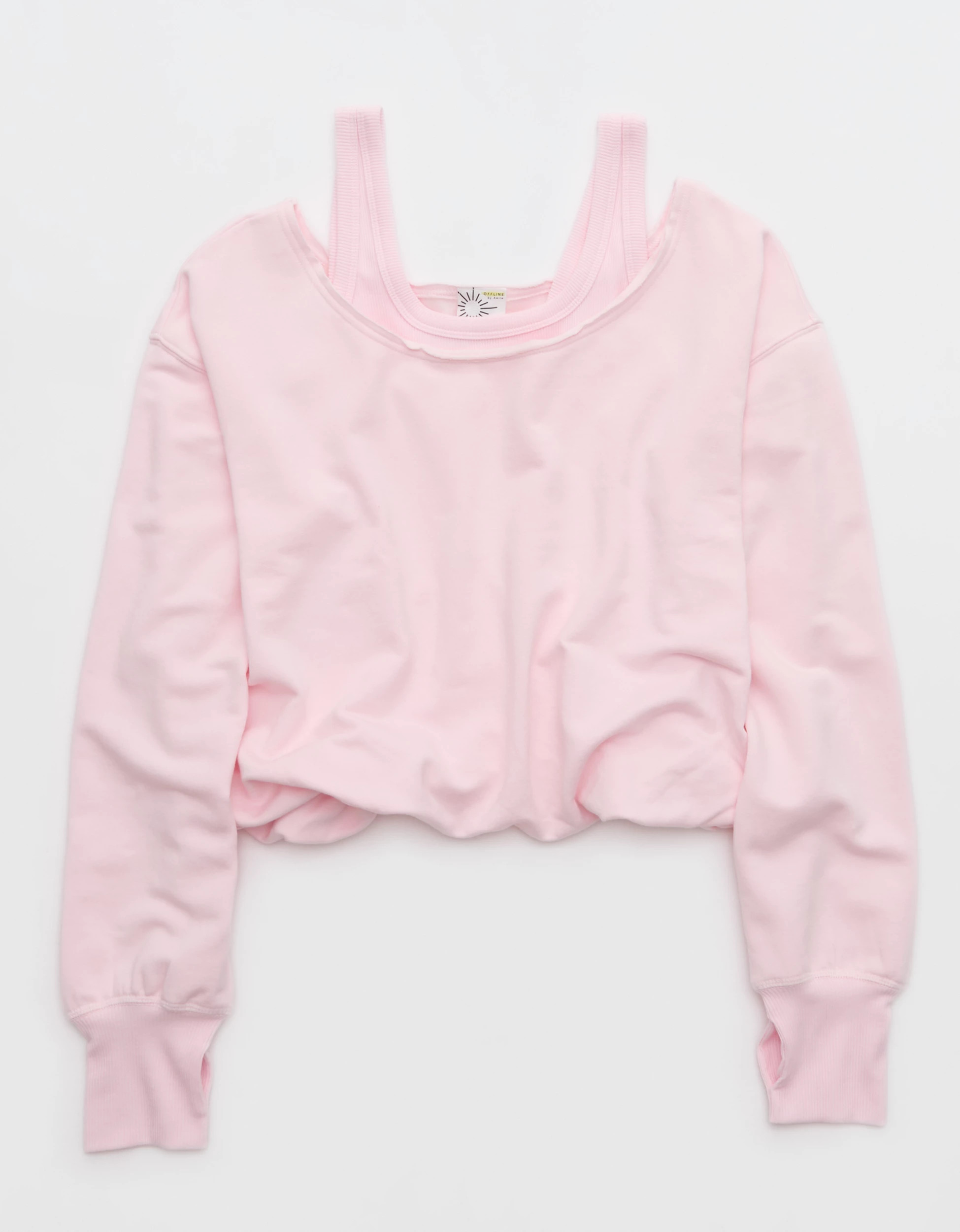 OFFLINE By Aerie OTT Layered Sweatshirt | Aerie