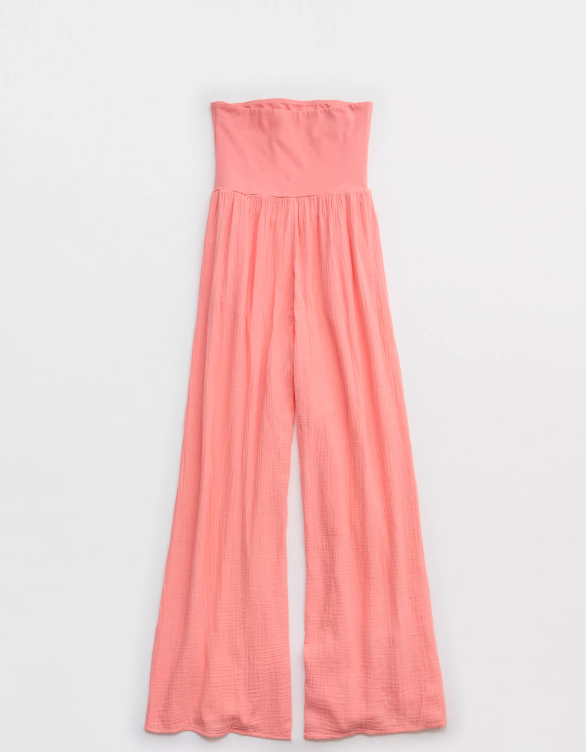 Aerie At The Barre Strapless Jumpsuit | American Eagle Outfitters (US & CA)