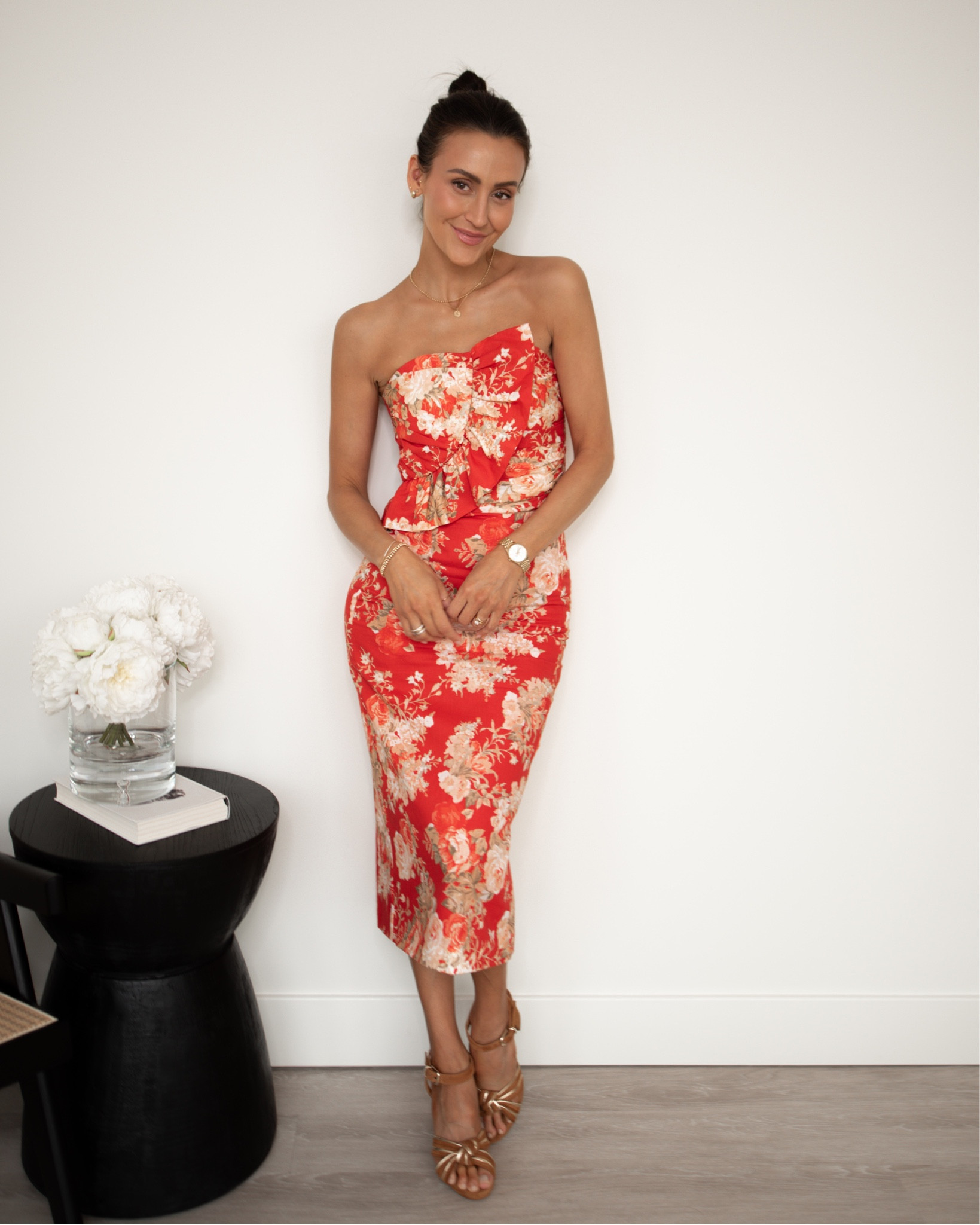 red elegant long dress Elegant Red Straps Corset Back Long Prom Dress with Slit  FancyVestido