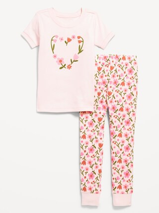 Snug-Fit Graphic Pajama Set for Toddler & Baby | Old Navy (US)