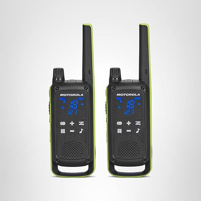 Motorola Solutions T803 Waterproof IP54 Two Way Radio Walkie Talkie 35 mi. Bluetooth w/Charging D... | Amazon (US)