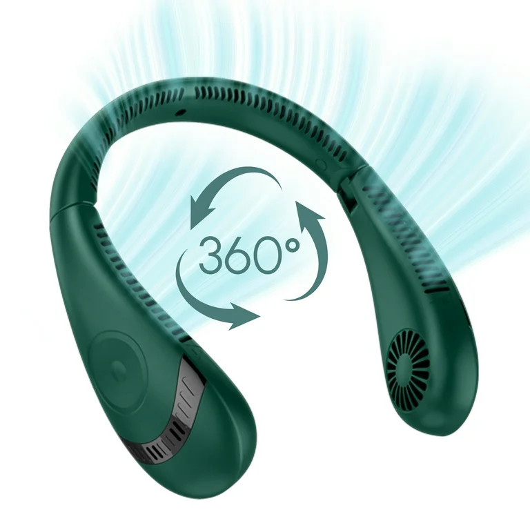 Pnyta Portable Neck Fan with Foldability Design, 360° Cooling without Blades, Hands-Free and Rec... | Walmart (US)