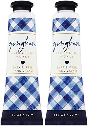 Bath and Body Works GINGHAM Shea Butter Hand Cream 1.0 Fluid Ounce, 2-Pack | Amazon (US)