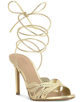 Women's Hassana Strappy Lace-Up Dress Sandals, Exclusively at Macy's | Macy's