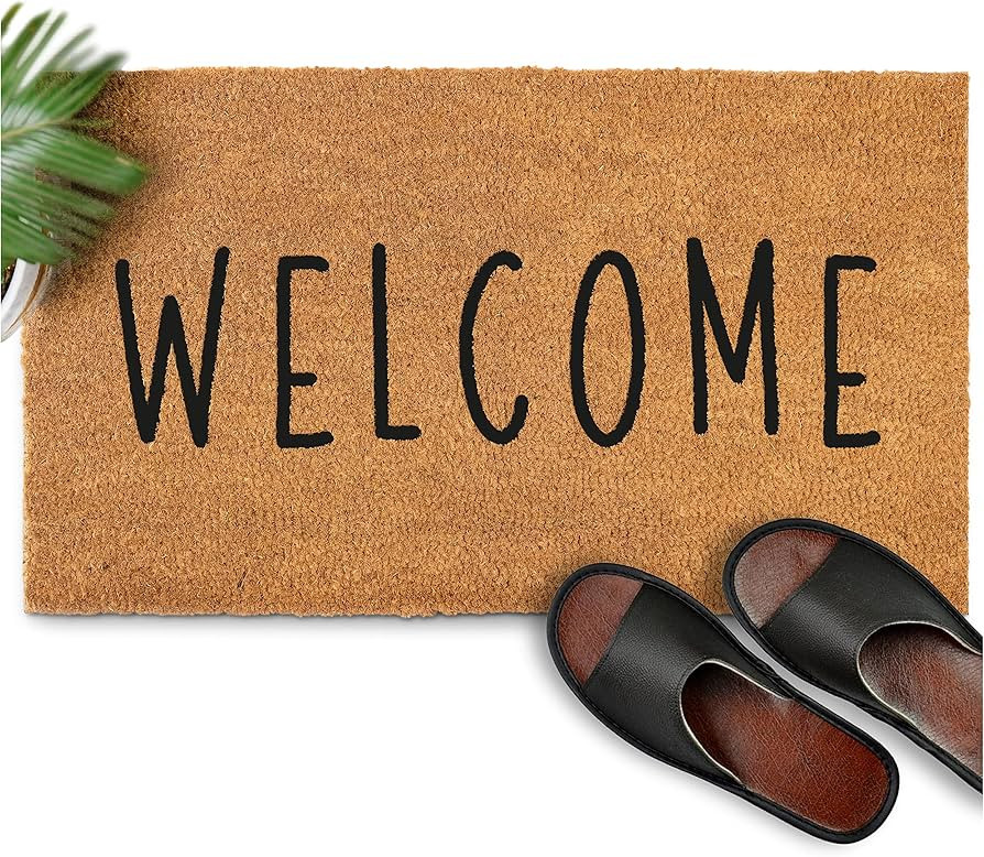 MAINEVENT Welcome Door Mat 30x17 Inch, Thick Welcome Mat Outdoor, Welcome Outdoor Mat Front Door ... | Amazon (US)